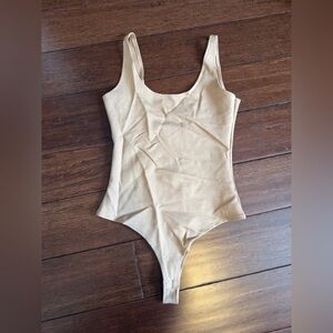 Women’s Tan One Piece Swimsuit